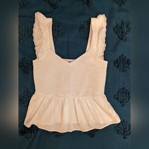 Old Navy peplum cami